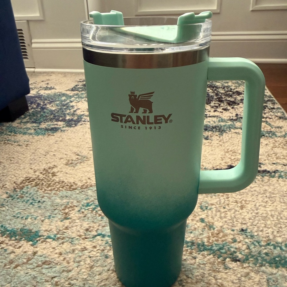 Stanley Adventure 40oz Stainless Steel Quencher Tumbler - Bay/Turquoise Ombré